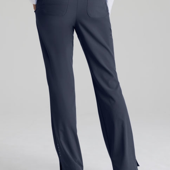 Barco One Women’s Wine Stride 5-Pocket Mid-Rise Cargo Scrub Pant Size Small New - Picture 4 of 6